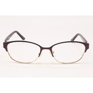 SOUTH HAMPTON SH8001 PLUM GOLD AUTHENTIC DESIGNER EYEGLASSES 52-16-135